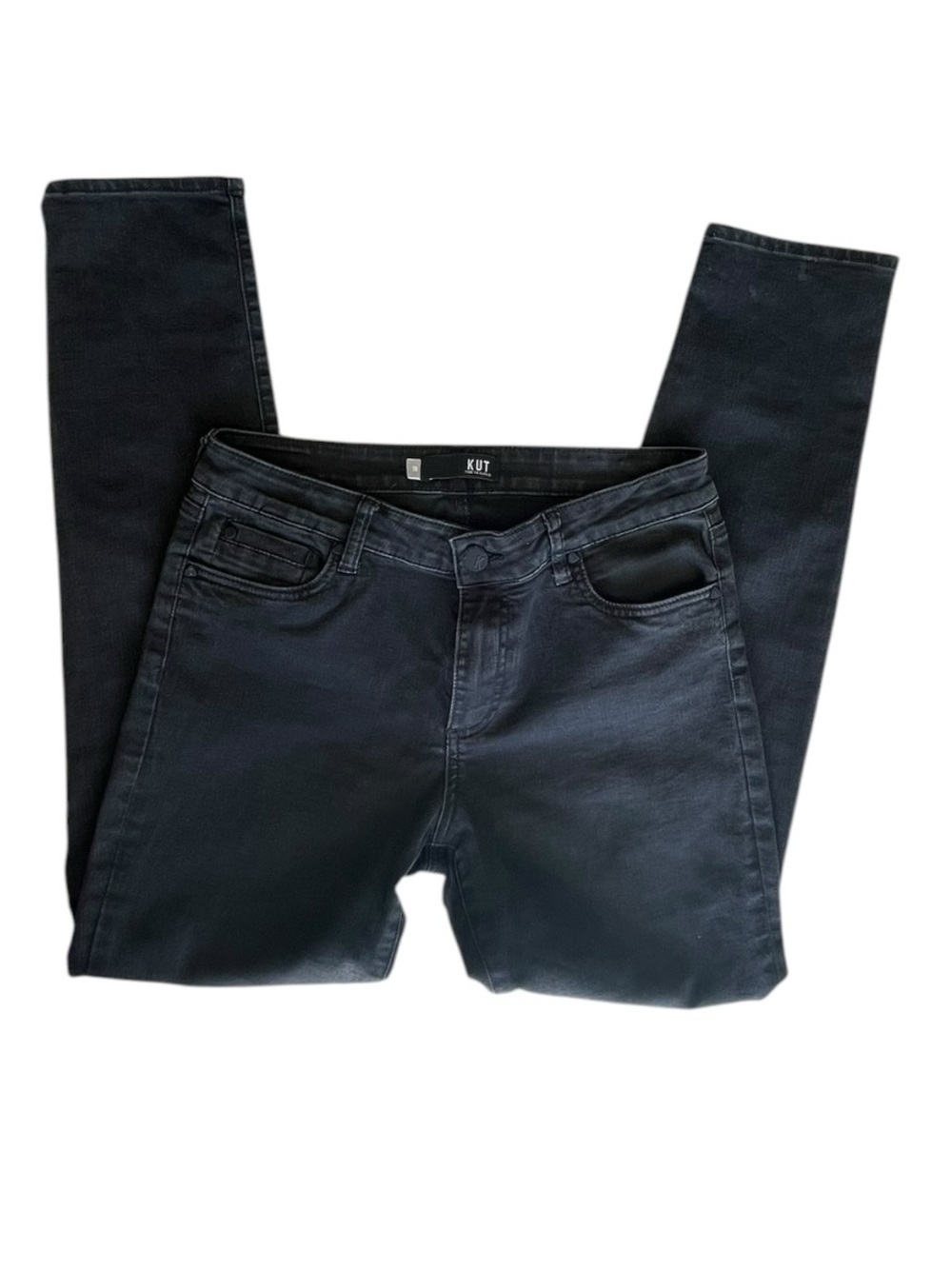 Kut from the Kloth Black Diana Skinny Jeans